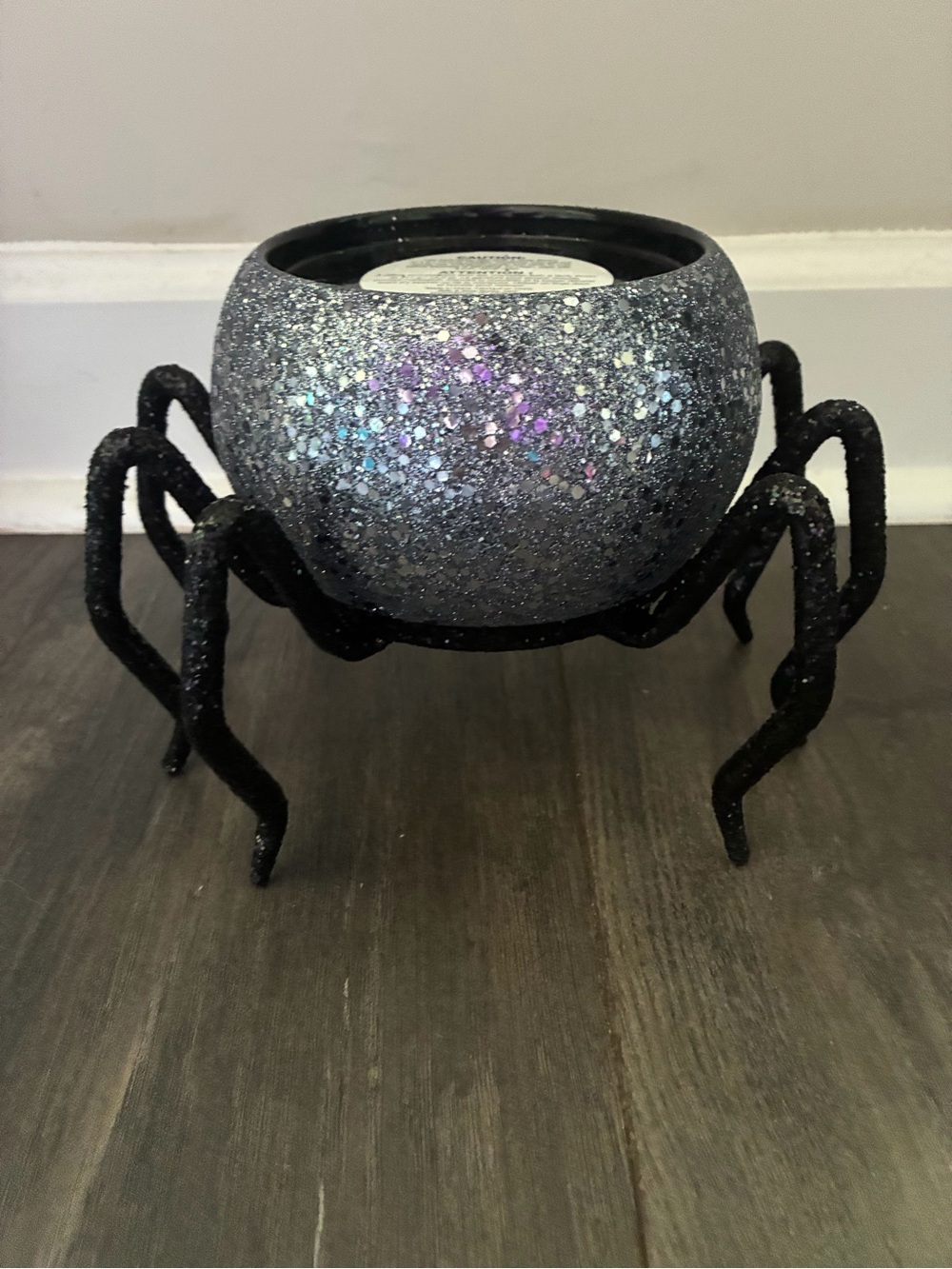 Glitter Spider Candle Holder - Bath and Body Works